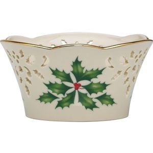 Lenox Holiday Pierced Small Bowl Christmas